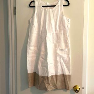 Like new J Jill linen dress